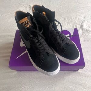 Nike Zoom Blazer Mid PRM SB Black/anthracite/Black/white Size Men’s 8.5